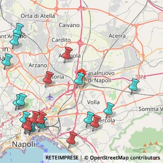 Mappa Via Ventotene, 80026 Casoria NA, Italia (6.844)