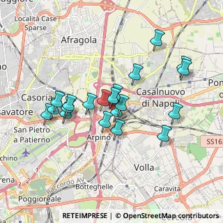 Mappa Via Ventotene, 80026 Casoria NA, Italia (1.7175)