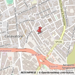 Mappa Via Giuseppe Garibaldi, 131, 80020 Casoria, Napoli (Campania)