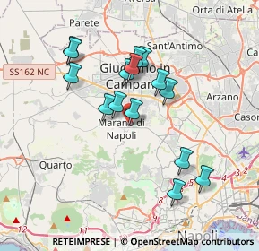 Mappa Via Duca D'Aosta, 80016 Marano di Napoli NA, Italia (3.486)