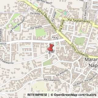 Mappa Via Arturo Labriola, 7B, 80016 Marano di Napoli, Napoli (Campania)