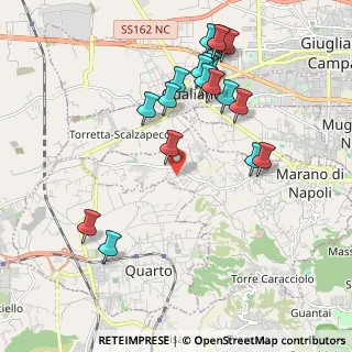 Mappa Via Walter Tobagi, 80016 Marano di Napoli NA, Italia (2.3535)