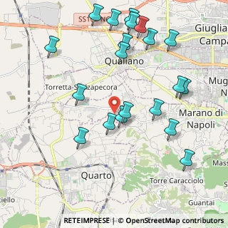 Mappa Via Walter Tobagi, 80016 Marano di Napoli NA, Italia (2.4845)