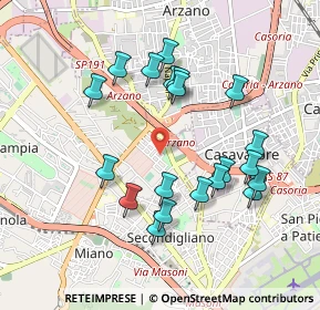 Mappa Viale Gerusalemme Liberata, 80144 Napoli NA, Italia (0.9875)