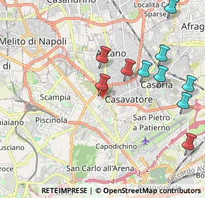 Mappa Viale Gerusalemme Liberata, 80144 Napoli NA, Italia (2.77083)