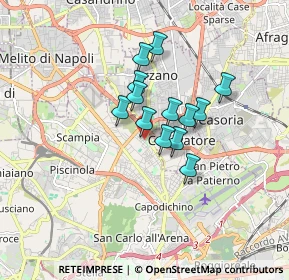 Mappa Viale Gerusalemme Liberata, 80144 Napoli NA, Italia (1.24769)