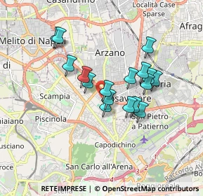 Mappa Viale Gerusalemme Liberata, 80144 Napoli NA, Italia (1.52588)
