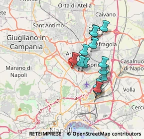 Mappa Viale Gerusalemme Liberata, 80144 Napoli NA, Italia (3.08786)