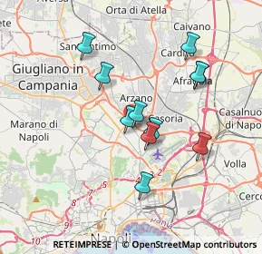 Mappa Viale Gerusalemme Liberata, 80144 Napoli NA, Italia (3.35091)