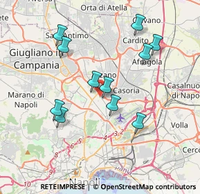 Mappa Viale Gerusalemme Liberata, 80144 Napoli NA, Italia (3.81455)