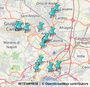 Mappa Viale Gerusalemme Liberata, 80144 Napoli NA, Italia (4.03308)