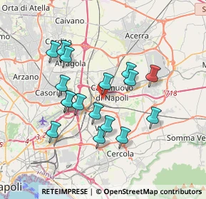 Mappa Via Filippo Brunelleschi, 80013 Casalnuovo di Napoli NA, Italia (3.47118)