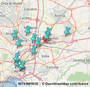 Mappa Via Filippo Brunelleschi, 80013 Casalnuovo di Napoli NA, Italia (4.27308)