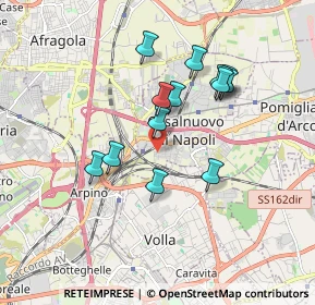 Mappa Via Filippo Brunelleschi, 80013 Casalnuovo di Napoli NA, Italia (1.66615)