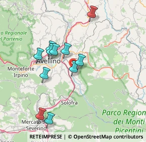 Mappa SP17, 83050 Santo Stefano del sole AV, Italia (7.34636)