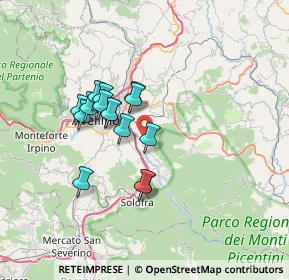 Mappa SP17, 83050 Santo Stefano del sole AV, Italia (5.82467)