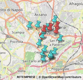 Mappa Via Privata Detta Maffettone, 80144 Napoli NA, Italia (1.541)