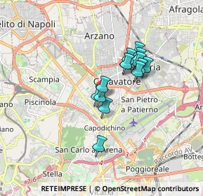 Mappa Via Privata Detta Maffettone, 80144 Napoli NA, Italia (1.35286)