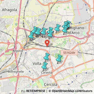 Mappa Via Quasimodo, 80040 Volla NA, Italia (1.72733)