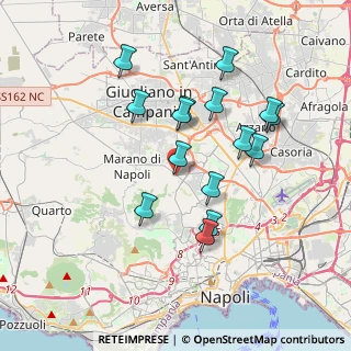 Mappa Via Francesco Spinelli, 80145 Napoli NA, Italia (3.65467)