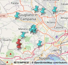 Mappa Via Francesco Spinelli, 80145 Napoli NA, Italia (3.56833)