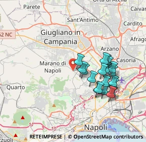 Mappa Via Francesco Spinelli, 80145 Napoli NA, Italia (3.62158)