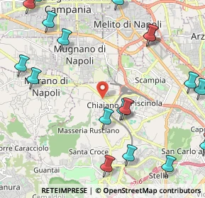Mappa Via Francesco Spinelli, 80145 Napoli NA, Italia (3.2915)