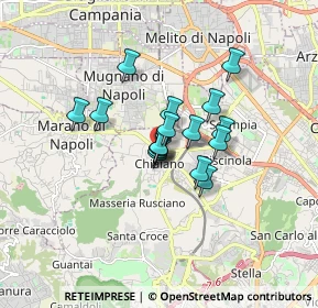 Mappa Via Francesco Spinelli, 80145 Napoli NA, Italia (1.14706)