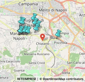 Mappa Via Francesco Spinelli, 80145 Napoli NA, Italia (1.94615)