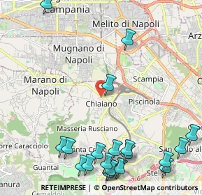 Mappa Via Francesco Spinelli, 80145 Napoli NA, Italia (3.2185)
