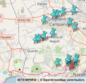 Mappa Via S. Marco, 80016 Marano di Napoli NA, Italia (5.343)