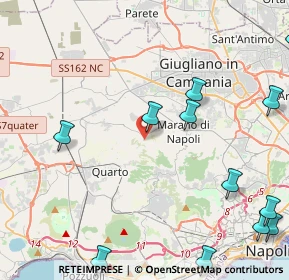 Mappa Via S. Marco, 80016 Marano di Napoli NA, Italia (6.63385)