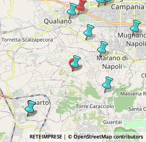 Mappa Via S. Marco, 80016 Marano di Napoli NA, Italia (2.97667)