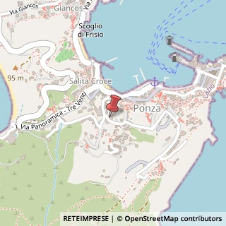 Mappa Via Dragonara, 04027 Ponza LT, Italia, 04027 Ponza, Latina (Lazio)