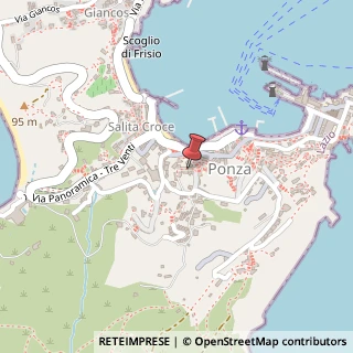 Mappa Via Dragonara, 04027 Ponza LT, Italia, 04027 Ponza, Latina (Lazio)
