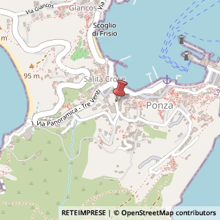 Mappa Via Chiaia di Luna, 04027 Ponza LT, Italia, 04027 Ponza, Latina (Lazio)