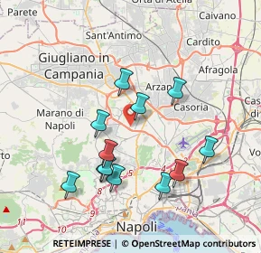 Mappa Via Libero Grassi, 80145 Napoli NA, Italia (3.74583)