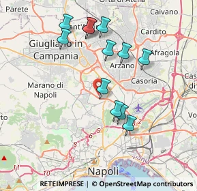 Mappa Via Libero Grassi, 80145 Napoli NA, Italia (3.8375)