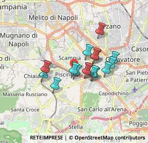 Mappa Via Libero Grassi, 80145 Napoli NA, Italia (1.33063)