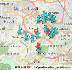 Mappa Via Libero Grassi, 80145 Napoli NA, Italia (1.661)