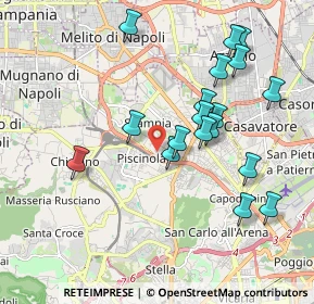 Mappa Via Libero Grassi, 80145 Napoli NA, Italia (2.06556)