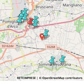 Mappa Unnamed Road, 80049 Somma vesuviana NA, Italia (2.35667)