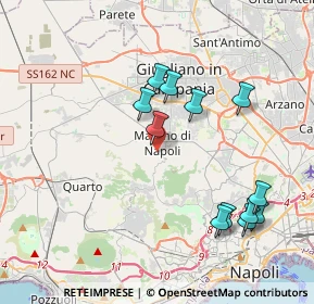 Mappa Via Malizia, 80016 Marano di Napoli NA, Italia (4.28833)