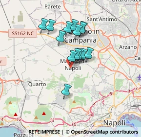 Mappa Via Malizia, 80016 Marano di Napoli NA, Italia (2.915)