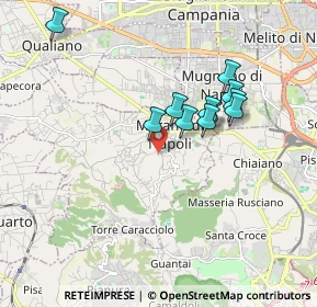 Mappa Via Malizia, 80016 Marano di Napoli NA, Italia (1.65091)