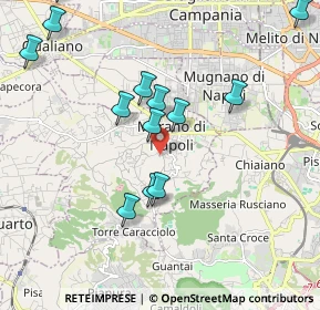 Mappa Via Malizia, 80016 Marano di Napoli NA, Italia (2.27769)