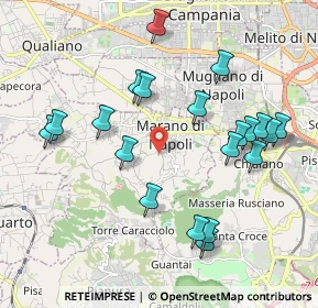 Mappa Via Malizia, 80016 Marano di Napoli NA, Italia (2.234)