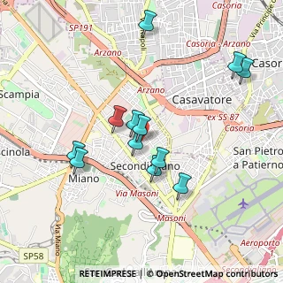 Mappa Via Monte Somma, 80144 Napoli NA, Italia (0.93917)