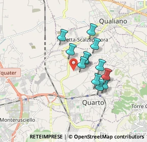 Mappa Via D. Capitelli, 80010 Quarto NA, Italia (1.34583)