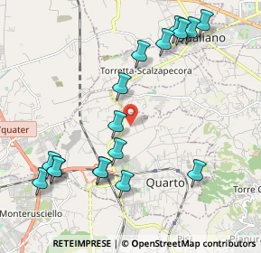 Mappa Via D. Capitelli, 80010 Quarto NA, Italia (2.50235)